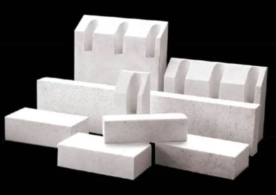 킬른 안대기 반토 규산염 벽돌 알루미늄 산화물 벽돌 백색 Customizable